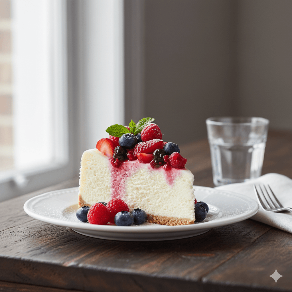 Greek Yogurt Cheesecake